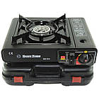 ПОРТАТИВНА ГАЗОВА ПЛИТА З ВАНТАЖОМ І ПЕРЕХІДНИКОМ HAPPY HOME BDZ-155-A, фото 2