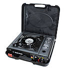 ПОРТАТИВНА ГАЗОВА ПЛИТА З ВАНТАЖОМ І ПЕРЕХІДНИКОМ HAPPY HOME BDZ-155-A, фото 4