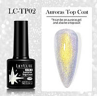 Auroras Top Coat 7ml Верхнее покрытие с эффектом втирки