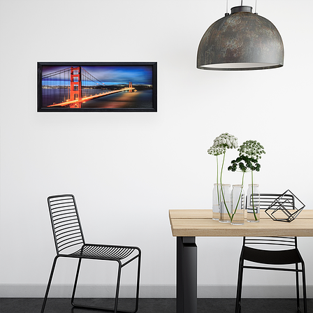 Фотокартина у дерев'яній рамі Bridge 8 20х50 см POS-2050-130, фото 3