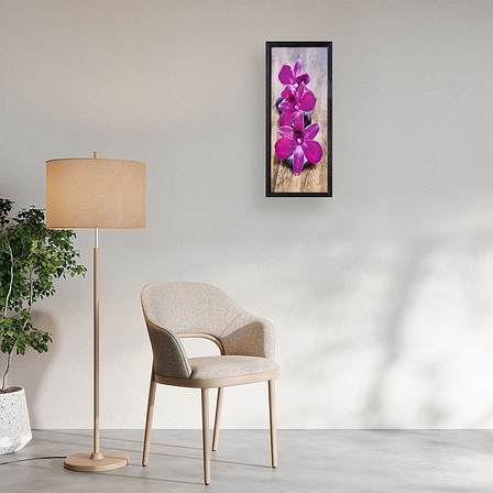 Фотокартина в дерев'яній рамі Orchid 5 20х50 см POS-2050-124, фото 3