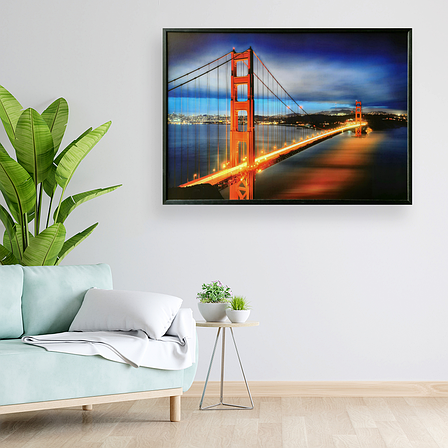 Фотокартина у дерев'яній рамі Bridge 8 70х100 см POS-70100-295, фото 3