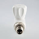 Кран радіаторний кутовий Valtec PPR DN 25х3/4" білий кульовий (Італія) VTp.718.0.02505, фото 2