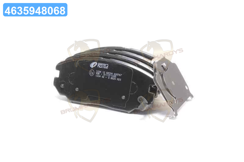 Колодка гальм. диск. HYUNDAI TUCSON (JM) (08/04-) передн. (вир-во REMSA), фото 1