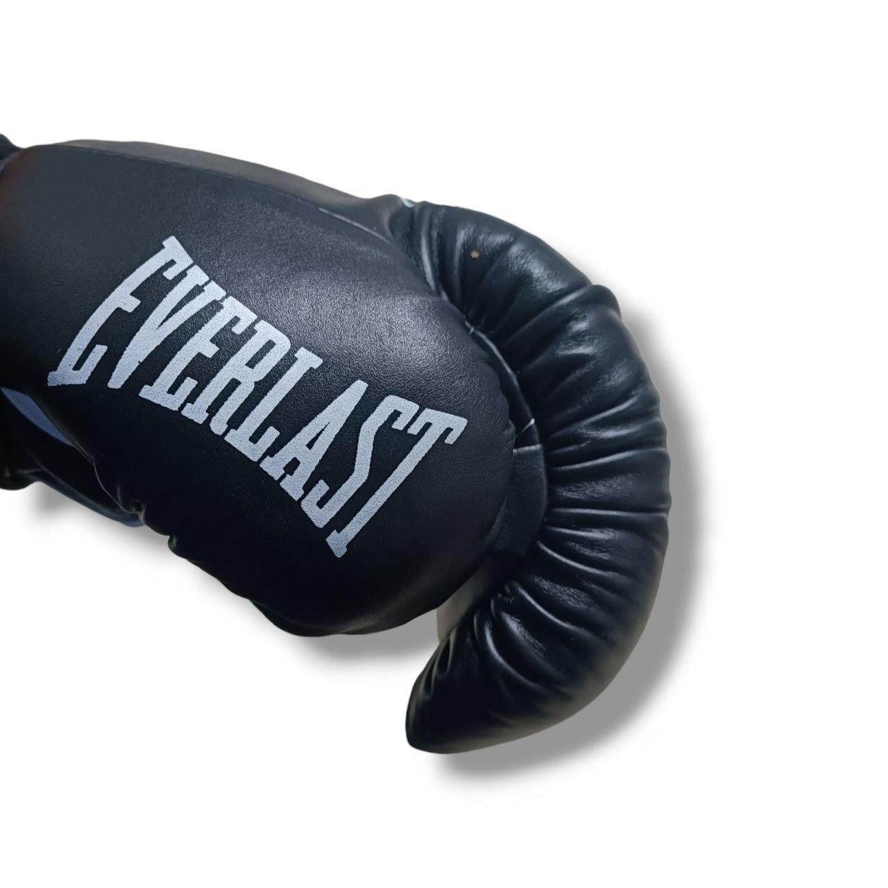 Боксерские перчатки EVERLAST 10 oz кожа черные - фото 2 - id-p2034417463