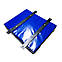 Маківара LEV SPORT настінна з кріпленням 40х50х10 синьо-чорна, фото 5