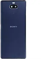 Задняя панель корпуса (крышка аккумулятора) для Sony Xperia 10 i3113, i3123, i4113, i4193, оригинал Синий