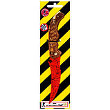 Дерев'яний дитячий ніж ФЛІП CRIMSON WEB fade з гри CS:GO, іграшкова зброя, фото 3