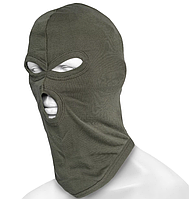 Балаклава тактична з 3-ма отворами Mil-Tec - OD Green