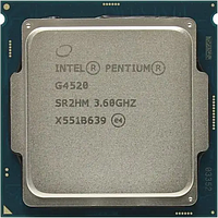 Процессор s1151 Intel Pentium G4520 3.6GHz 2/4 3MB DDR3L 1333-1600 DDR4 2133-2400 HD Graphics 630 51W б/у