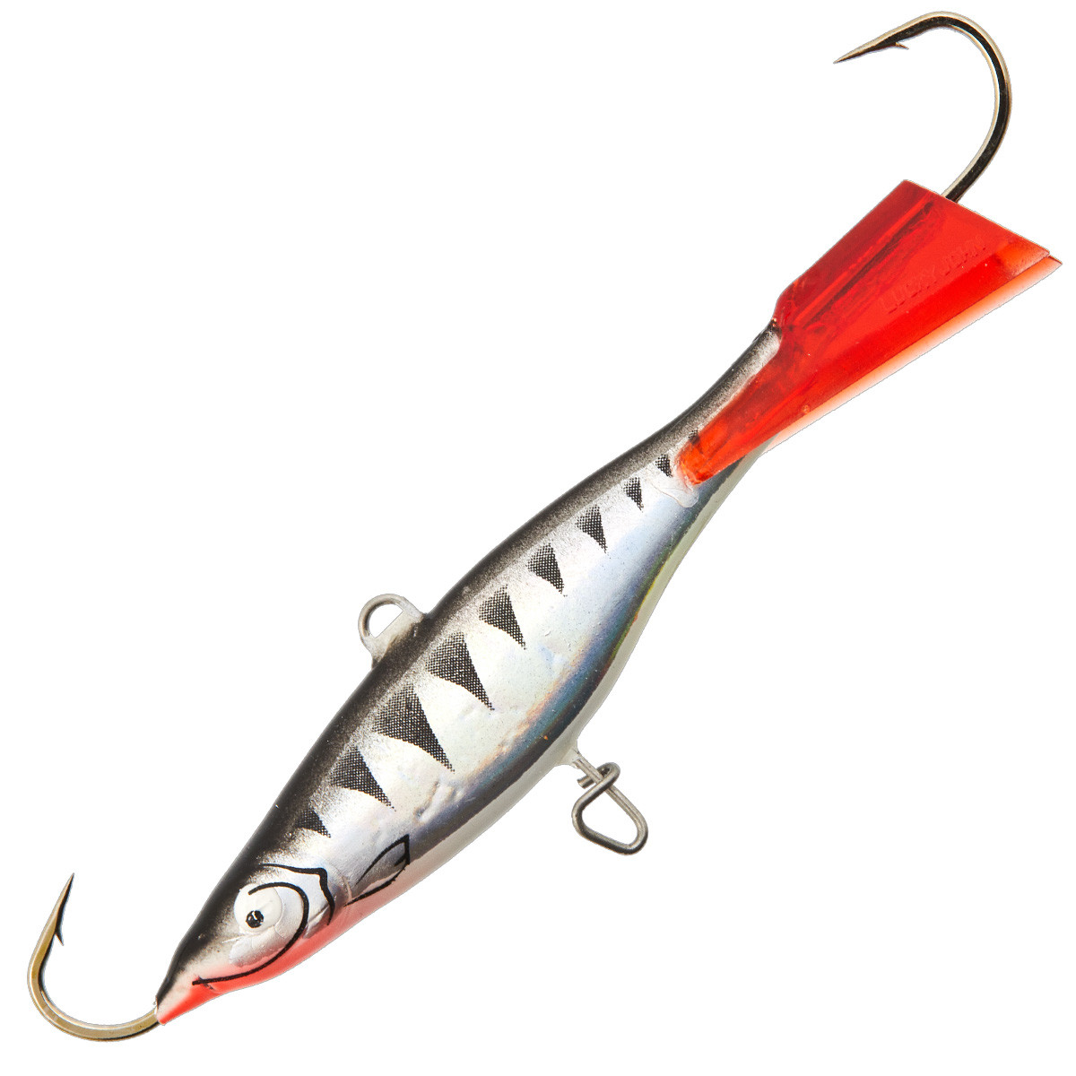 Балансир Lucky John Viking 7 (з трійником) 70mm 27g #12HRT, фото 1