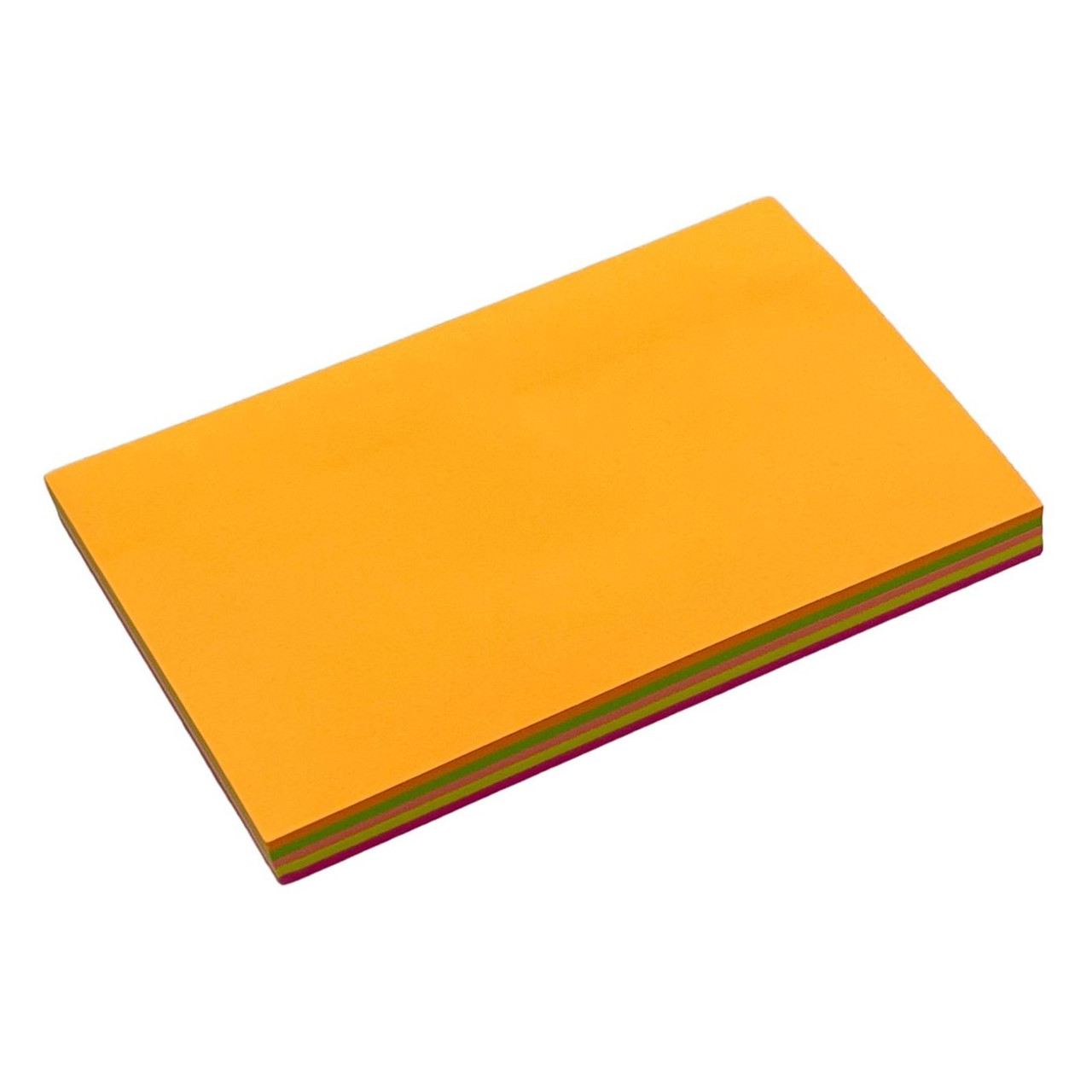 Стікер великий A815 прямокутний (76х127х10мм), степлер для бумаги