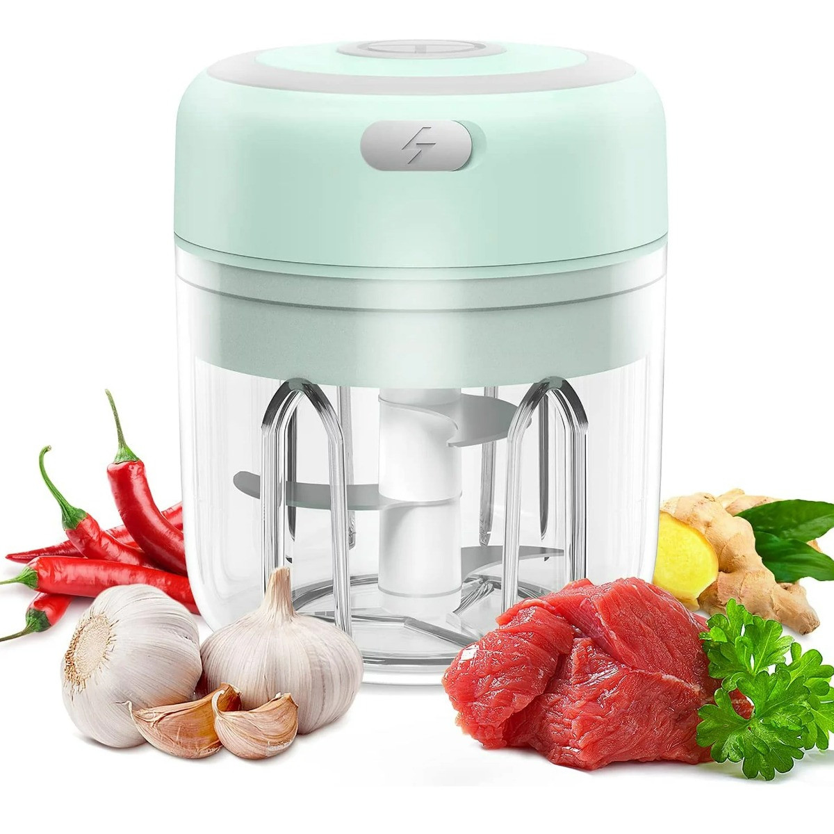 Мініподрібнювач портативний Intelligent Electric Garlic Machine (R91748)