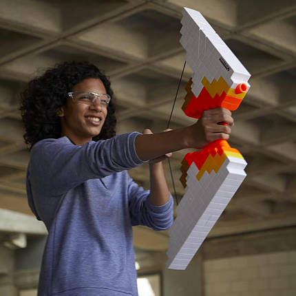 Моторизований Бластер Лук Майнкрафт Minecraft Nerf Sabrewing від Hasbro, фото 1