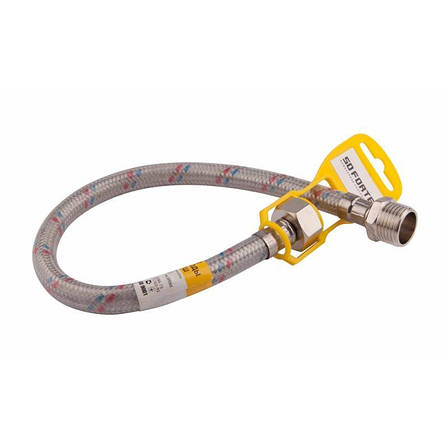 Гнучка підводка для води Thermo Alliance Forte ВЗ 80 см SF382W80, фото 1