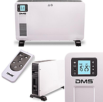 Електричний нагрівач конвектор із пультом і дисплеєм DMS EHK-2300