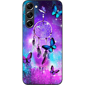 Чохол силіконовий Case для Samsung Galaxy S21 FE з картинкою Метелики й оберег