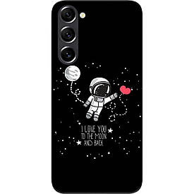 Чохол силіконовий Case для Samsung Galaxy S21 FE з картинкою Любов до місяця