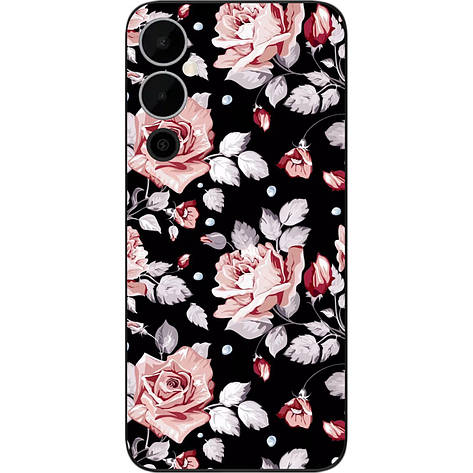 Силіконовий бампер Case для Tecno Pova Neo 2 (LG6n) із зображенням Квіти, фото 1