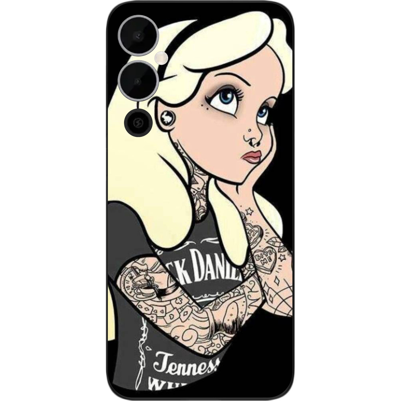 Оригінальний бампер Case для Tecno Pova Neo 2 (LG6n) з картинкою Попелюшка