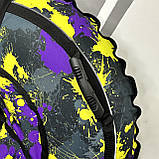 Тюбінг великий світловідбивний 100 см, надувні санки, ватрушка для дітей, тюбінг для катання на гірці, фото 4