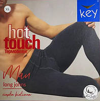 Термокальсоны мужские Hot Touch Key хлопковые с начесом Размер XL термобелье MXL 22-155 черные