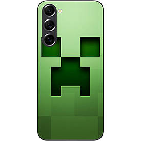 Силіконовий чохол Case для Samsung Galaxy S21 FE з картинкою Крипер