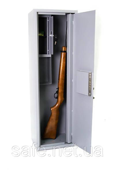 Сейф для зброї Авангард ШО-1100 (ВxШxГ: 1100x300x250) на 2 рушниці, сейф для рушниці, мисливський сейф