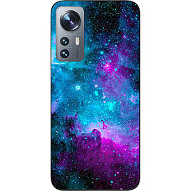 Чохол силіконовий Case для Xiaomi 12/12X з картинкою Космос