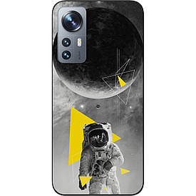 Чохол силіконовий Case для Xiaomi 12/12X з картинкою Астронавт
