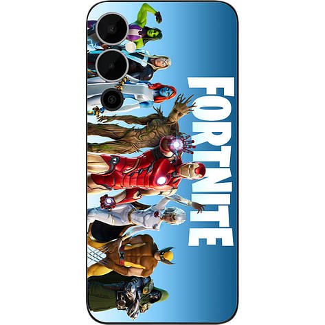 Силіконовий чохол Case для Tecno Pova Neo 2 (LG6n) з картинкою Fortnite Месники, фото 1