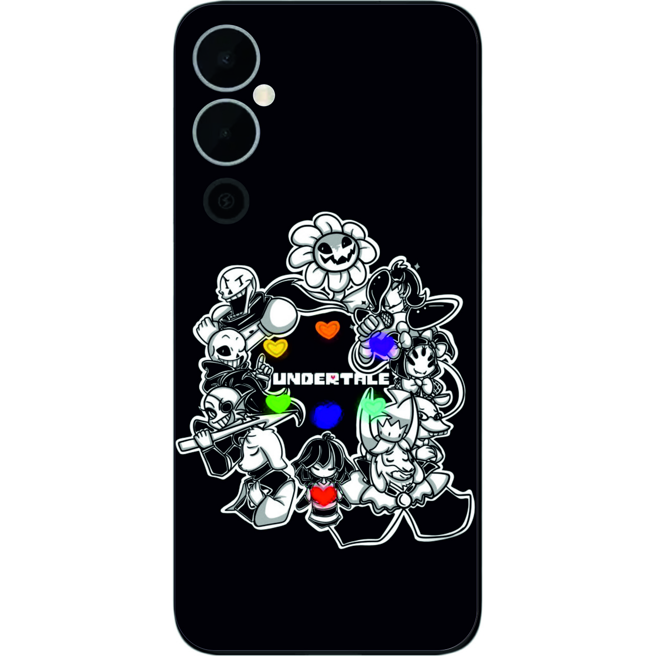 Силіконовий чохол Case для Tecno Pova Neo 2 (LG6n) з картинкою Андертейл