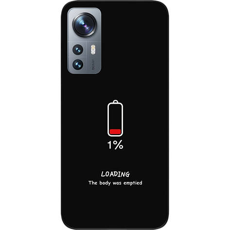 Оригінальний чохол Case для Xiaomi 12/12X з картинкою Зарядка, фото 1
