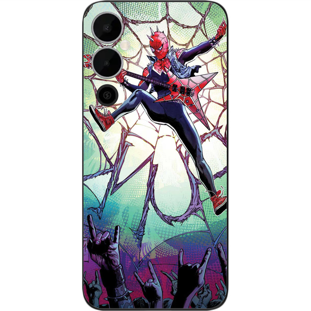 Силіконовий чохол Case для Tecno Pova Neo 2 (LG6n) з картинкою Павук панк