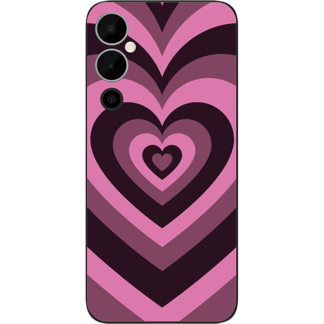 Силіконовий чохол Case для Tecno Pova Neo 2 (LG6n) з картинкою Сердечка