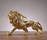 Декор для кабінету "Лев" 37 см — елегантний із королівською величчю, фото 2