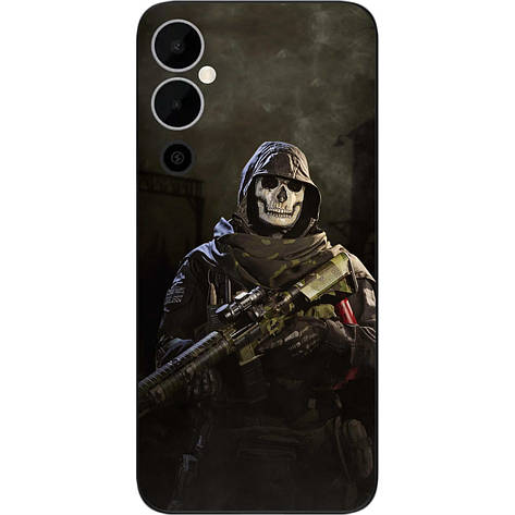 Силіконовий чохол Case для Tecno Pova Neo 2 (LG6n) з картинкою Call of Duty Ghost Примара, фото 1