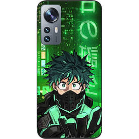 Силіконовий чохол Case для Xiaomi 12/12X з картинкою Ізуку Мідорія