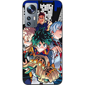 Силіконовий чохол Case для Xiaomi 12/12X з картинкою My Hero Academia