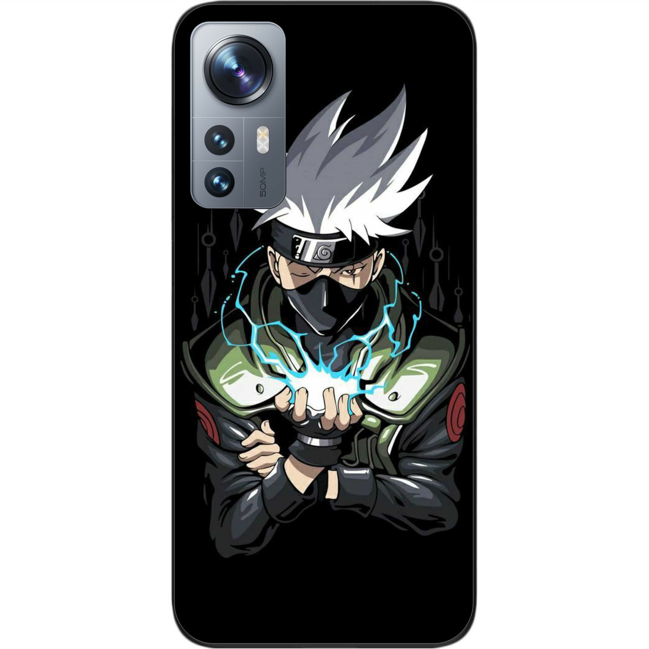 Силіконовий чохол Case для Xiaomi 12/12X з картинкою Какасі Хатаке