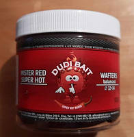 Бойлы нейтральной плавучести Dudi Bait Mister Red Super Hot Wafters