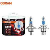 Автолампи галогенки Osram H4 NIGHT BREAKER LASER + 130%