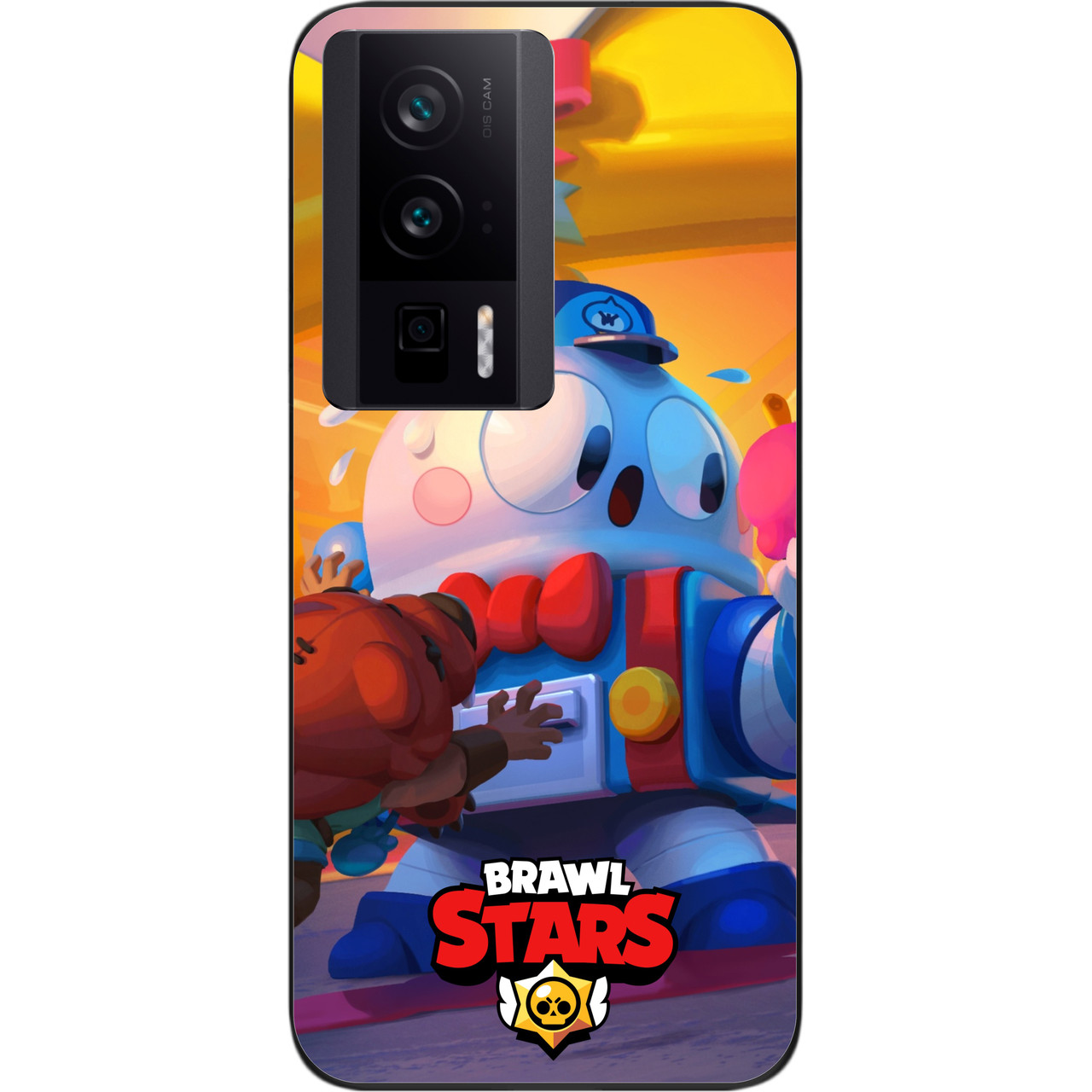 Силіконовий чохол Case для Xiaomi Poco F5 Pro з картинкою Бравл Канікули Лу