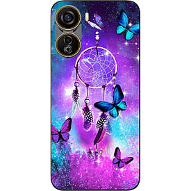 Чохол силіконовий Case для ZTE Nubia Neo 5G з картинкою Метелики та оберег