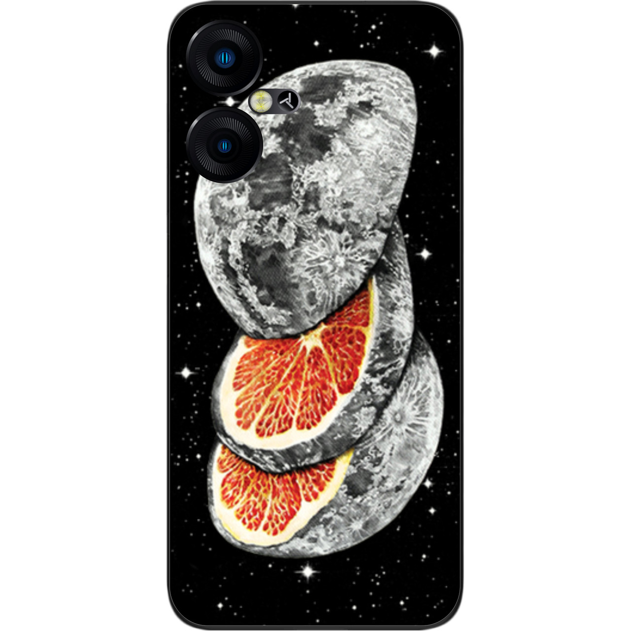 Силіконовий чохол Case для Tecno Pova Neo 3 (LH6n) з картинкою Ф'южн