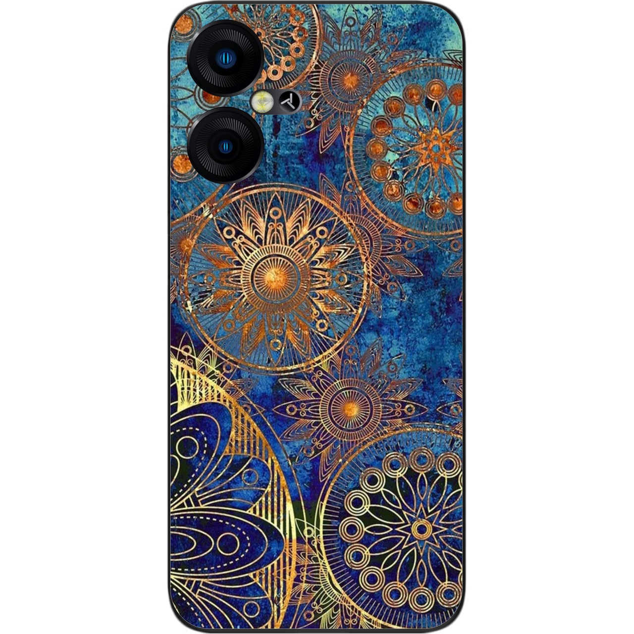 Силіконовий чохол Case для Tecno Pova Neo 3 (LH6n) з картинкою Круги