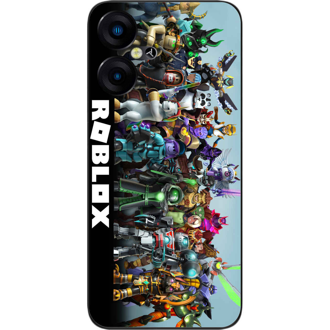 Силіконовий чохол Case для Tecno Pova Neo 3 (LH6n) з картинкою Roblox Герой