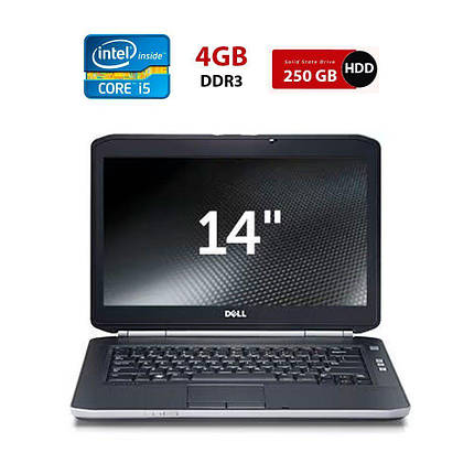 Ноутбук Dell Latitude E5420/ 14" (1366x768)/ Core i5-2520M/ 4 GB RAM/ 250 GB HDD/ HD 3000, фото 1