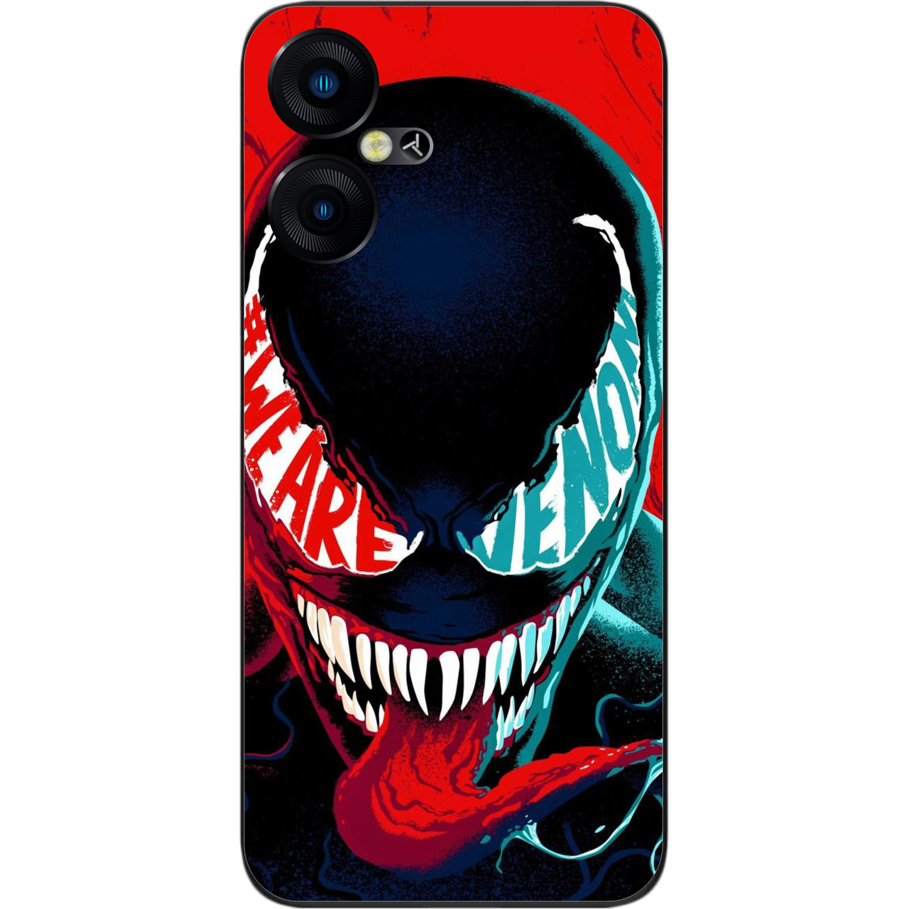 Силіконовий чохол Case для Tecno Pova Neo 3 (LH6n) з картинкою Ми веном