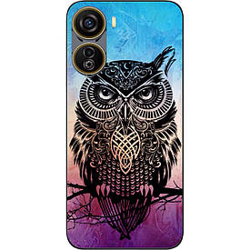 Силіконовий чохол Case для ZTE Nubia Neo 5G з картинкою Сова